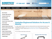 Tablet Screenshot of bendtech.com.au